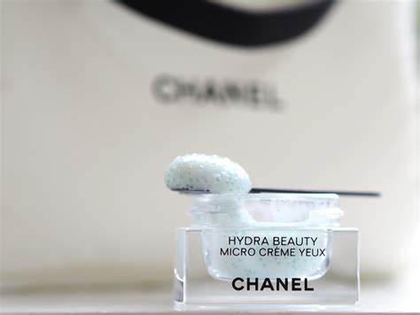 chanel hydrating eye cream.